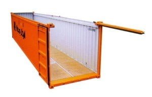 Sea Shipping Service Container Types Open Top Container