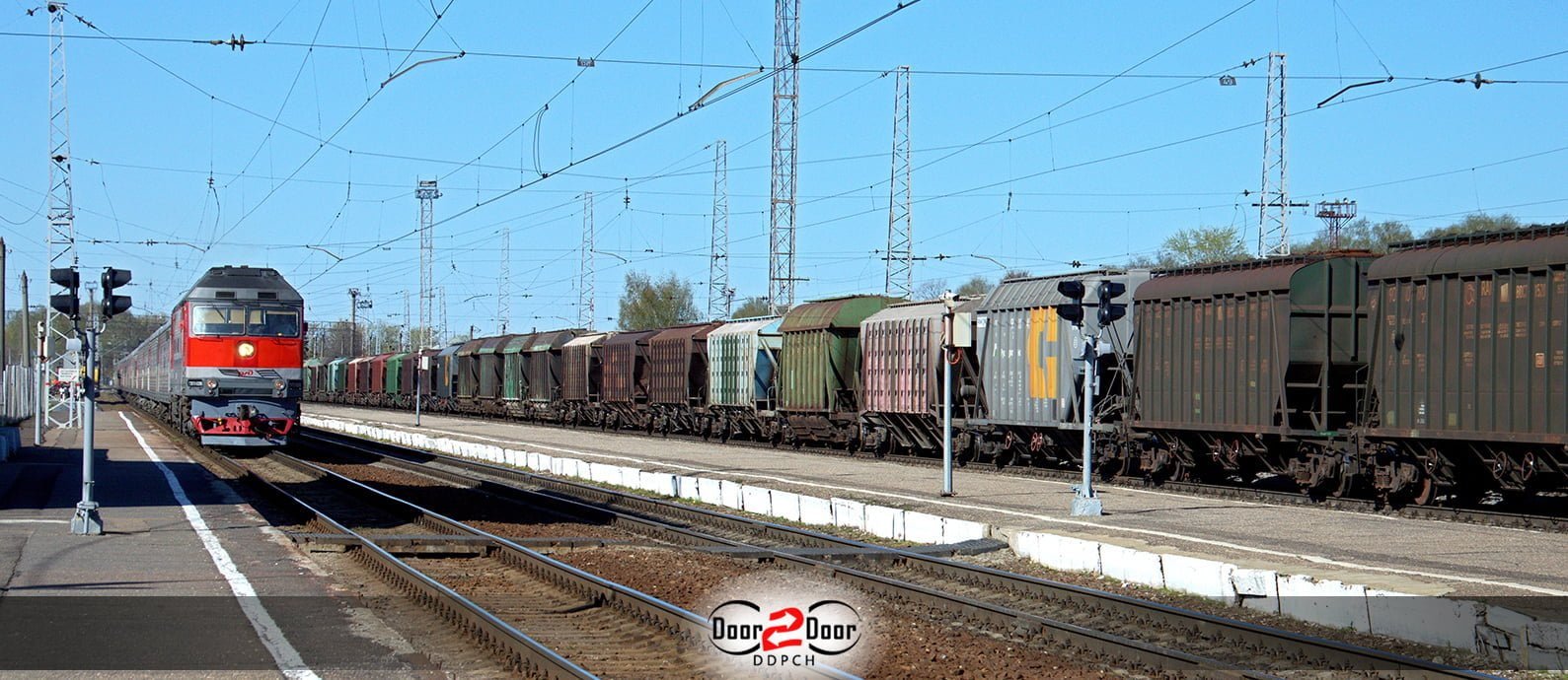 Rail freight vs Sea freight transit time