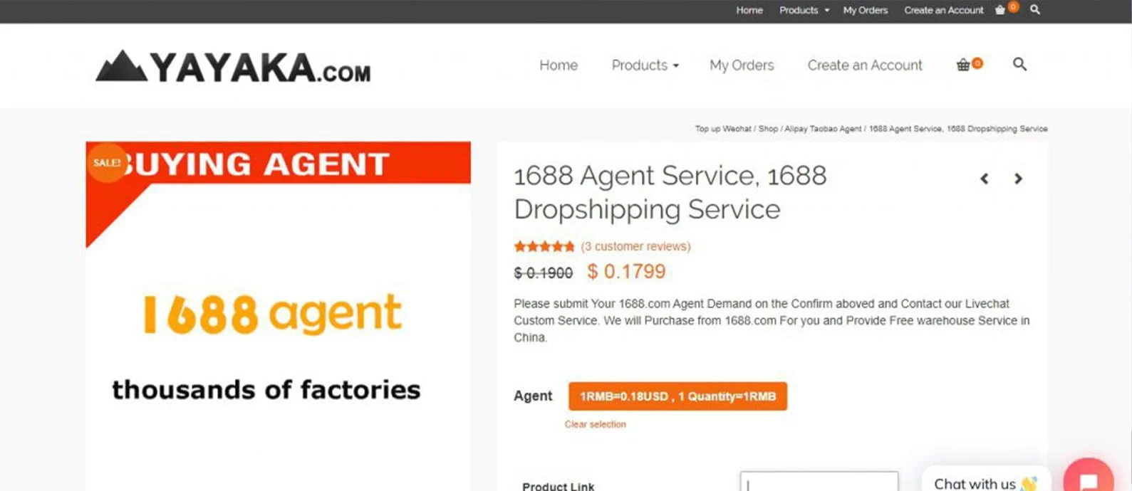 1688 agents enables foreigners to buy from 1688.