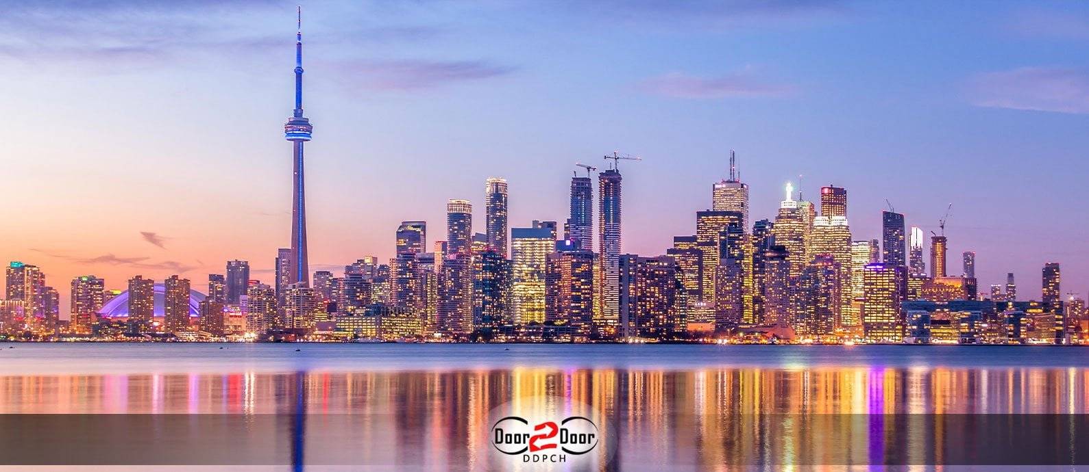 Shipping from China to Toronto