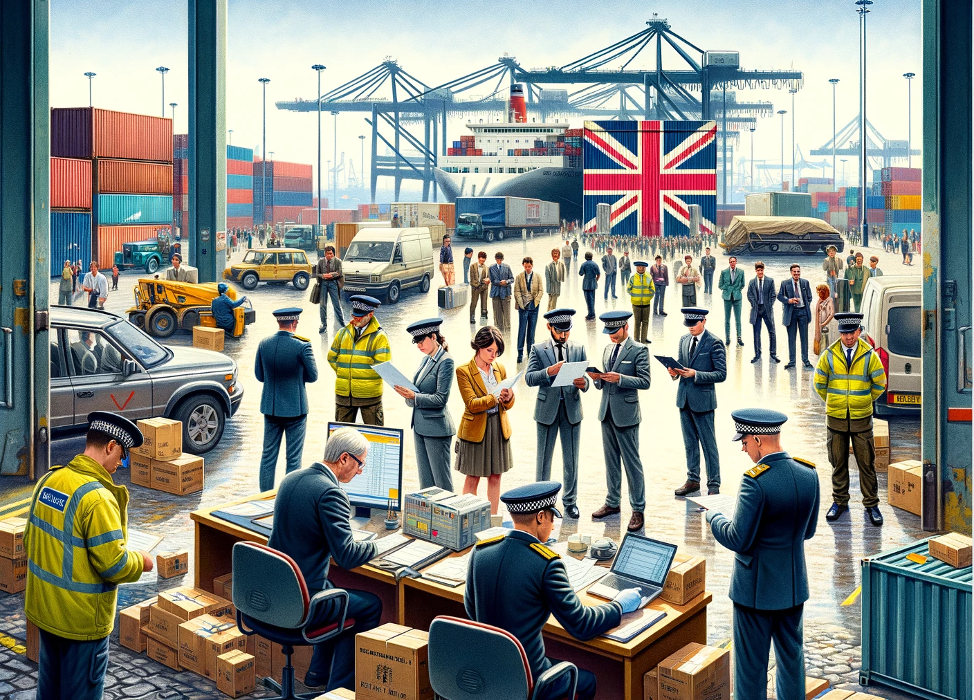 Customs clearance from China to UK